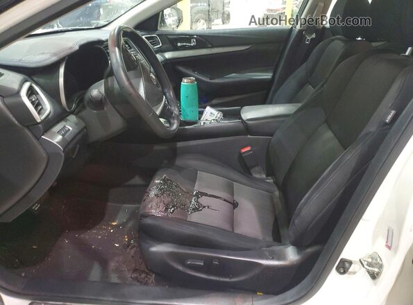 1N4AA6AP0JC402610 2018 NISSAN MAXIMA White Вид салону спереду