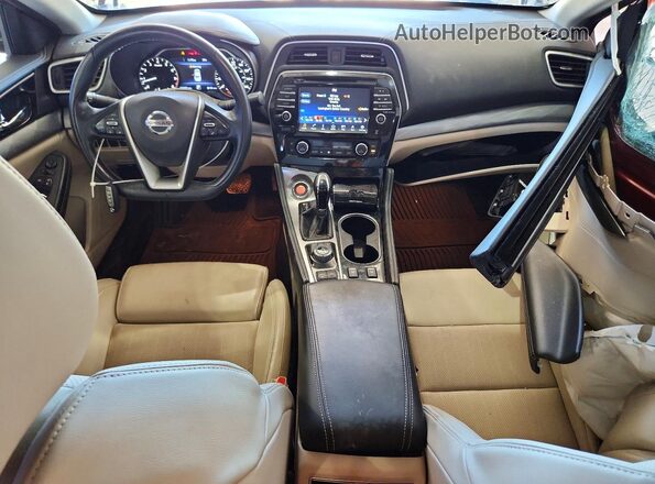 1N4AA6AP0JC404695 2018 NISSAN MAXIMA Burgundy Vista del salpicadero