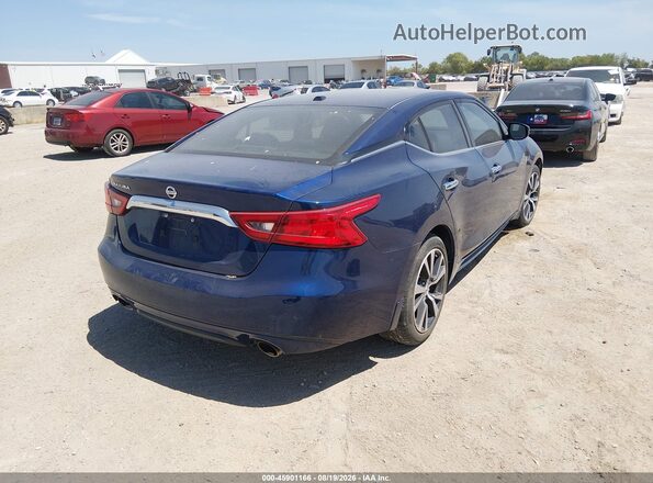 1N4AA6AP1GC405752 2016 NISSAN MAXIMA Blue Հետևի աջ