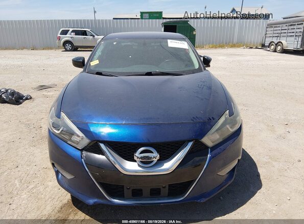 1N4AA6AP1GC405752 2016 NISSAN MAXIMA Blue Դիմացի տեսք