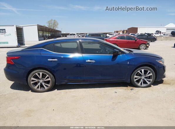 1N4AA6AP1GC405752 2016 NISSAN MAXIMA Blue Սալոնի հետևի տեսք