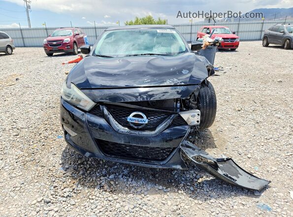1N4AA6AP1GC439142 2016 NISSAN MAXIMA Black წინა ხედი