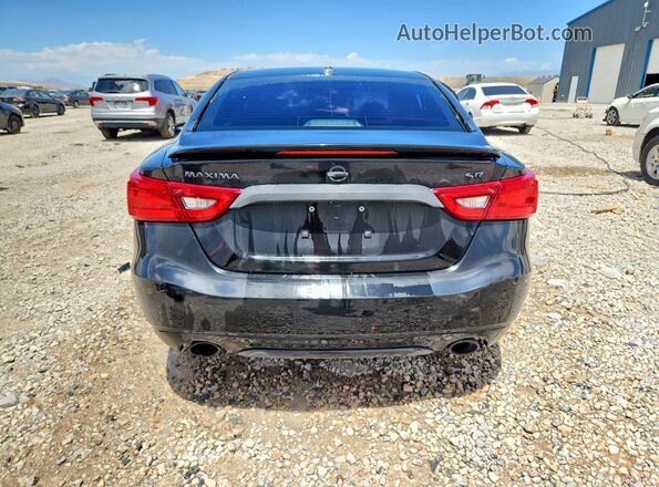 1N4AA6AP1GC439142 2016 NISSAN MAXIMA Black უკანა ხედი