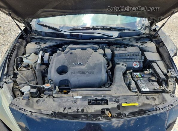 1N4AA6AP1GC439142 2016 NISSAN MAXIMA Black უკანა სალონის ხედი