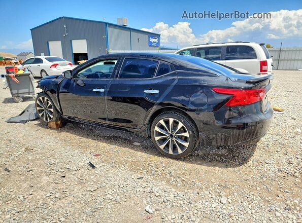 1N4AA6AP1GC439142 2016 NISSAN MAXIMA Black უკანა მარცხენა