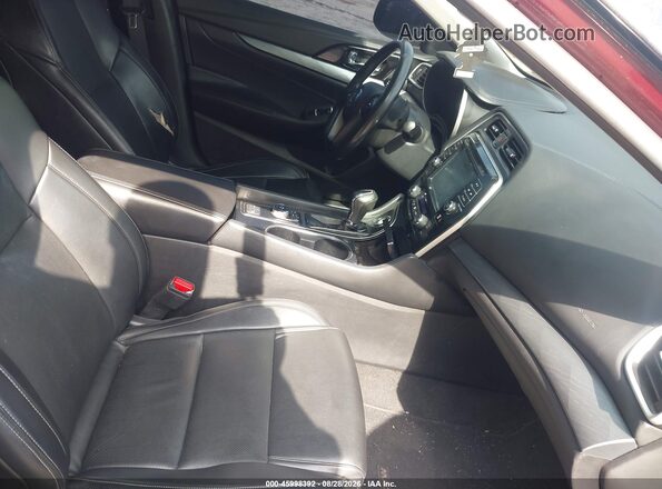 1N4AA6AP1GC439724 2016 NISSAN MAXIMA Maroon Front interior view