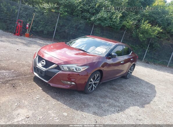 1N4AA6AP1GC439724 2016 NISSAN MAXIMA Maroon Front left