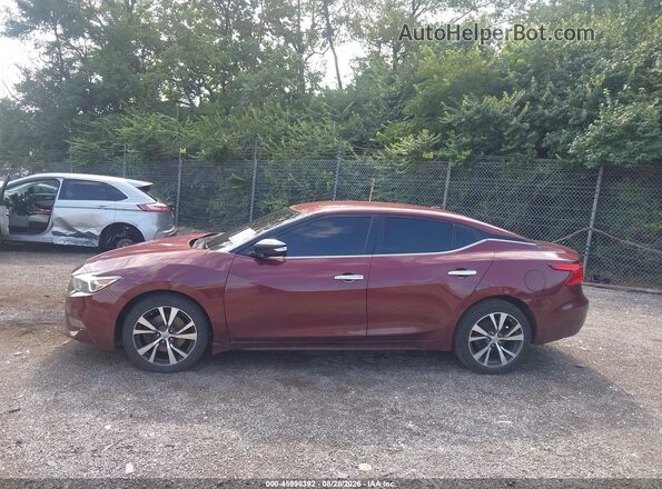 1N4AA6AP1GC439724 2016 NISSAN MAXIMA Maroon 360 interior view