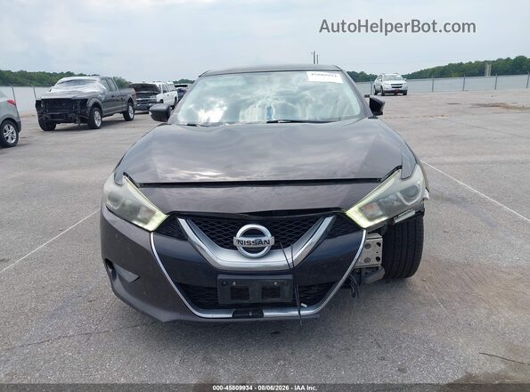 1N4AA6AP1GC445779 2016 NISSAN MAXIMA Gray Instrument cluster view