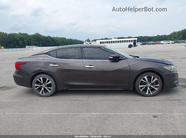 1N4AA6AP1GC445779 2016 NISSAN MAXIMA Gray Rear interior view