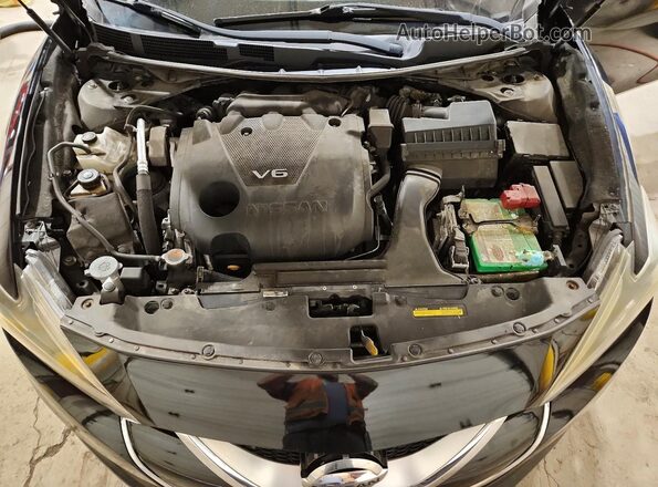 1N4AA6AP1GC446821 2016 NISSAN MAXIMA Black Vista interior trasera