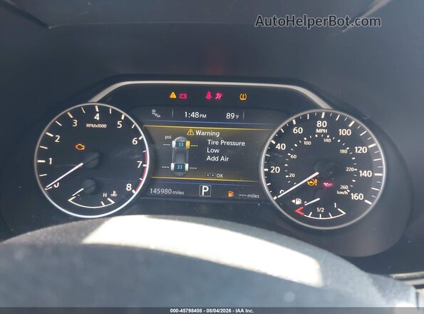 1N4AA6AP1GC448066 2016 NISSAN MAXIMA Black Widok tylnych siedzeń