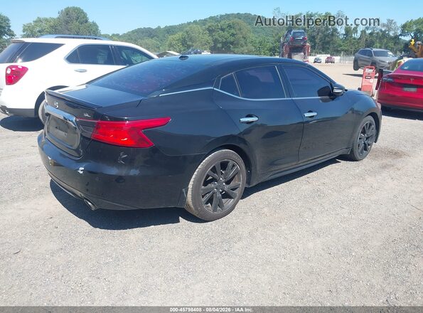 1N4AA6AP1GC448066 2016 NISSAN MAXIMA Black Tył prawy