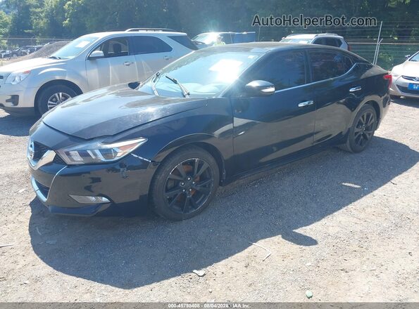 1N4AA6AP1GC448066 2016 NISSAN MAXIMA Black Przód lewy