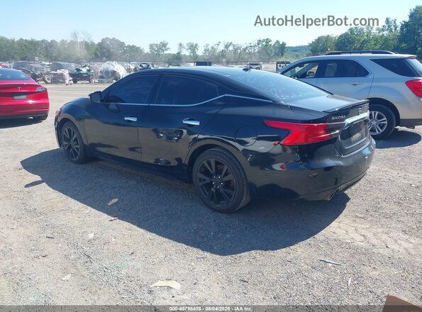 1N4AA6AP1GC448066 2016 NISSAN MAXIMA Black Tył lewy