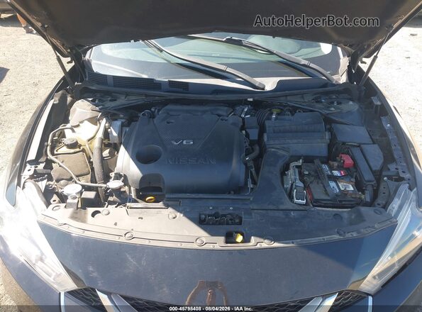 1N4AA6AP1GC448066 2016 NISSAN MAXIMA Black Widok z tyłu