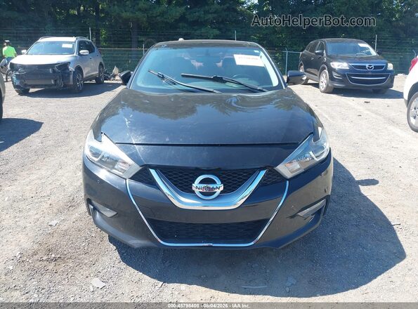 1N4AA6AP1GC448066 2016 NISSAN MAXIMA Black Widok zestawu wskaźników