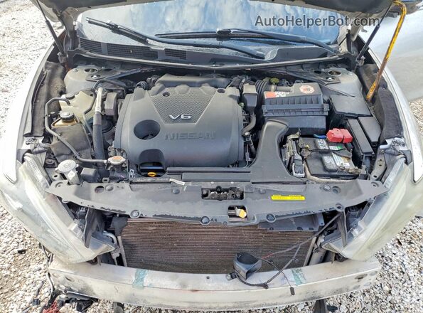 1N4AA6AP1GC903594 2016 NISSAN MAXIMA Silver უკანა სალონის ხედი