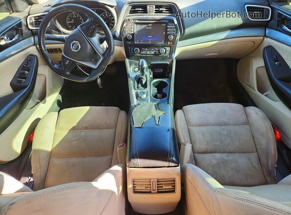 1N4AA6AP1HC367232 2017 NISSAN MAXIMA Gray Widok deski rozdzielczej