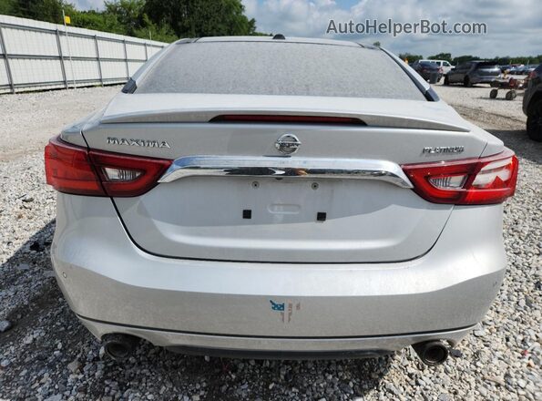 1N4AA6AP1HC379509 2017 NISSAN MAXIMA Silver Widok z tyłu