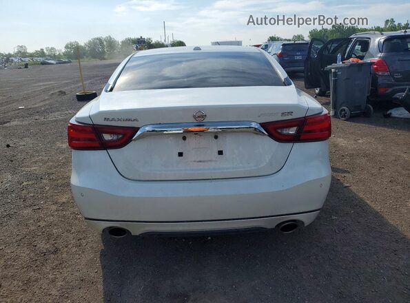 1N4AA6AP1HC381664 2017 NISSAN MAXIMA White Հետևի տեսք