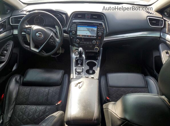 1N4AA6AP1HC381664 2017 NISSAN MAXIMA White Առջևի վահանակի տեսք