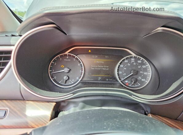1N4AA6AP1HC388260 2017 NISSAN MAXIMA Gray Вид щитка приладів