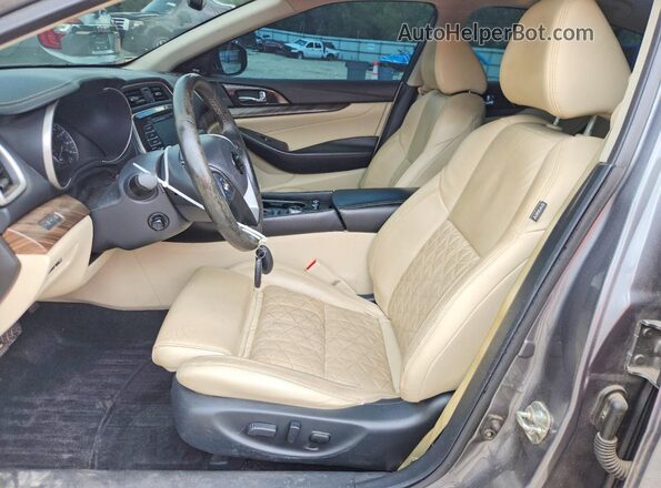 1N4AA6AP1HC388260 2017 NISSAN MAXIMA Gray Вид салону спереду