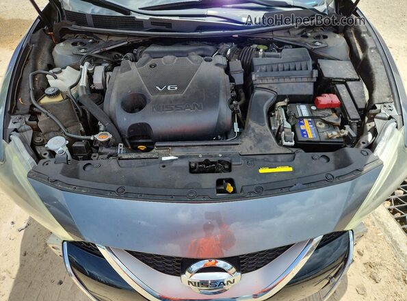 1N4AA6AP1HC388260 2017 NISSAN MAXIMA Gray Вид задньої частини салону