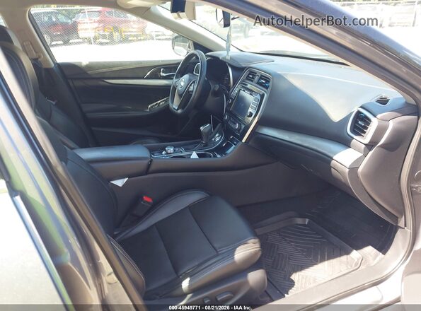 1N4AA6AP1HC416378 2017 NISSAN MAXIMA Gray Вид салону спереду