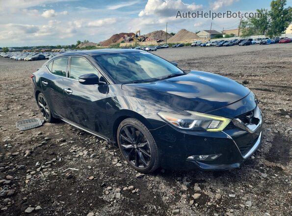 1N4AA6AP1HC419880 2017 NISSAN MAXIMA Black Przód prawy