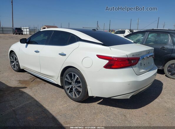 1N4AA6AP1HC423251 2017 NISSAN MAXIMA Белый Задняя левая четверть