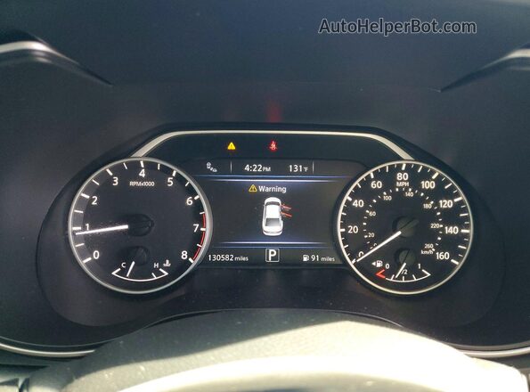 1N4AA6AP1HC438462 2017 NISSAN MAXIMA White Սարքավորումների վահանակի տեսք