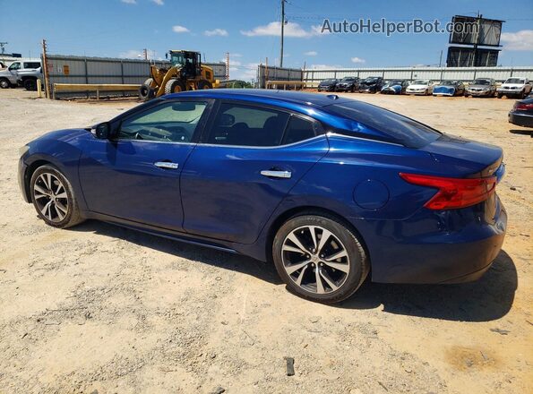 1N4AA6AP1JC364420 2018 NISSAN MAXIMA Blue Rear left