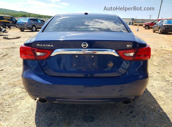 1N4AA6AP1JC364420 2018 NISSAN MAXIMA Blue Rear view