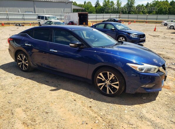 1N4AA6AP1JC364420 2018 NISSAN MAXIMA Blue Front right