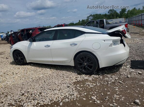 1N4AA6AP1JC365874 2018 NISSAN MAXIMA White Rear left