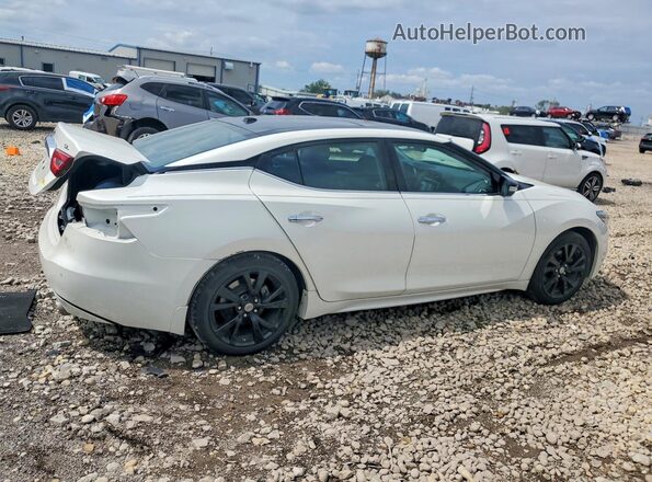 1N4AA6AP1JC365874 2018 NISSAN MAXIMA White Rear right