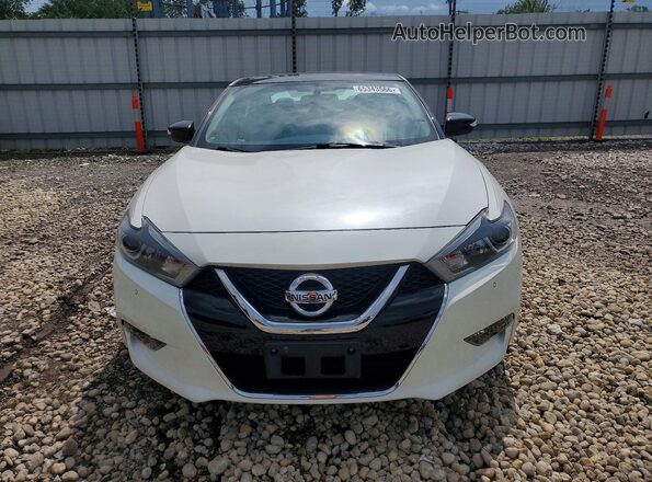 1N4AA6AP1JC365874 2018 NISSAN MAXIMA White Front view