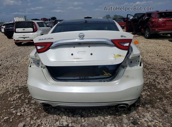 1N4AA6AP1JC365874 2018 NISSAN MAXIMA White Rear view