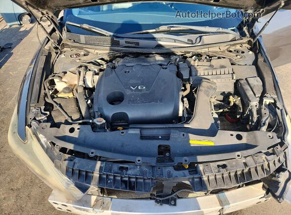 1N4AA6AP1JC379001 2018 NISSAN MAXIMA Gray Widok wnętrza z tyłu