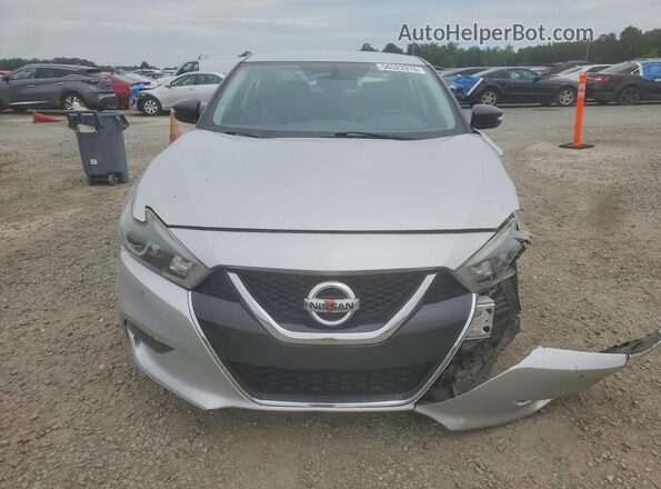 1N4AA6AP1JC381489 2018 NISSAN MAXIMA Silver Դիմացի տեսք