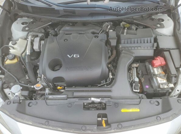 1N4AA6AP1JC381489 2018 NISSAN MAXIMA Silver Սալոնի հետևի տեսք