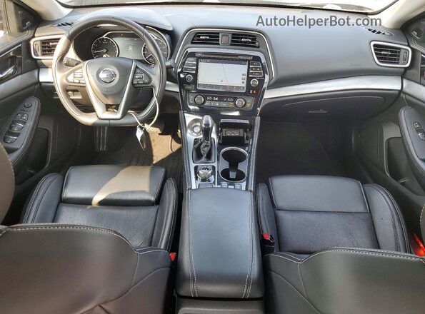 1N4AA6AP1JC383484 2018 NISSAN MAXIMA Black Dashboard view