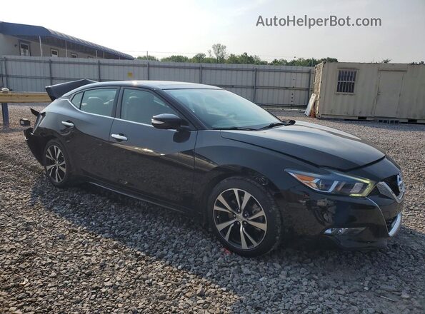 1N4AA6AP1JC383484 2018 NISSAN MAXIMA Black Front right
