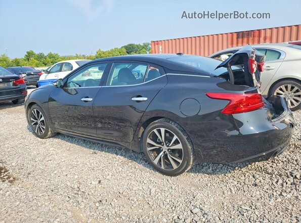 1N4AA6AP1JC383484 2018 NISSAN MAXIMA Black Rear left