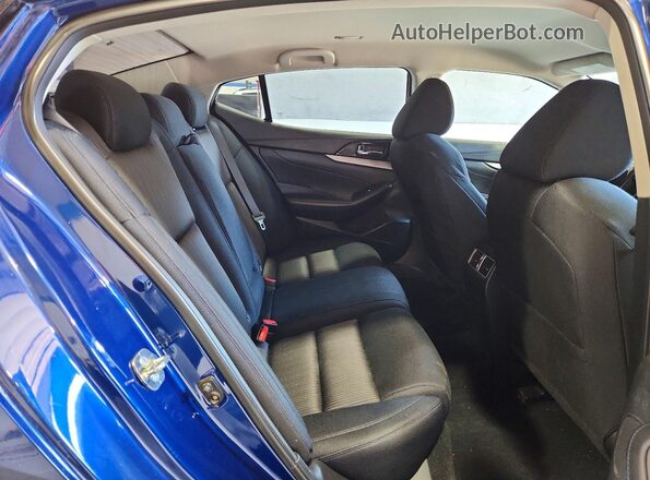 1N4AA6AP1JC393870 2018 NISSAN MAXIMA Blue Вид задніх сидінь