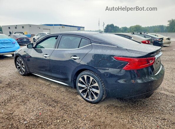1N4AA6AP2GC379839 2016 NISSAN MAXIMA Black უკანა მარცხენა