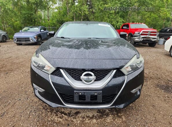 1N4AA6AP2GC379839 2016 NISSAN MAXIMA Black წინა ხედი