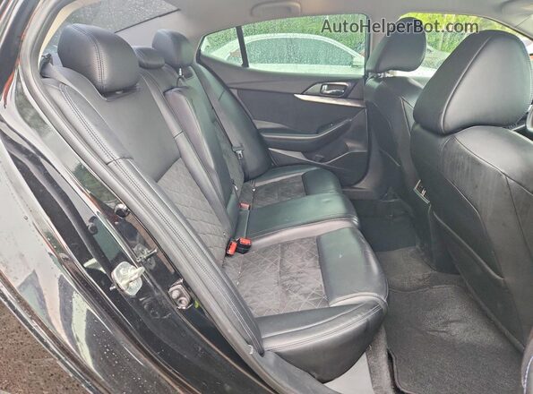 1N4AA6AP2GC379839 2016 NISSAN MAXIMA Black უკანა სავარძლების ხედი